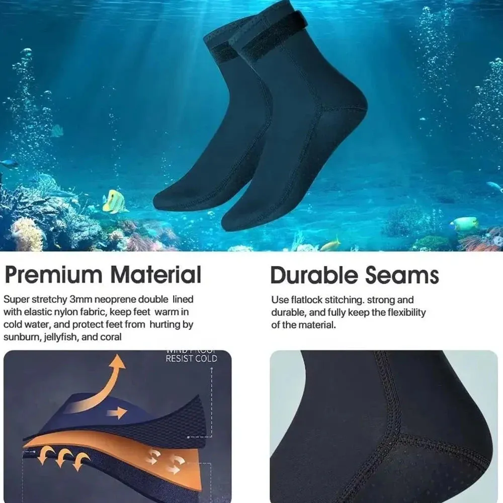 5mm Neoprene Diving Socks