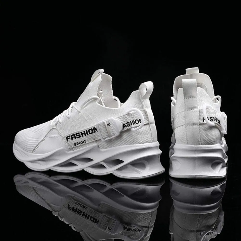 BORAMAX Men Sport Running Shoes Athletic Sneakers Walking Shoe for Men Mesh Breathable Outdoor Non-Slip Shoes Basketball Shoe