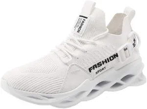 BORAMAX Men Sport Running Shoes Athletic Sneakers Walking Shoe for Men Mesh Breathable Outdoor Non-Slip Shoes Basketball Shoe