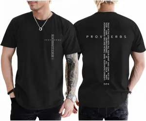 Christian Shirts for Men Vintage Religious Cross Bible Verse T-Shirt Jesus Faith Tshirt Inspirational Graphic Tees