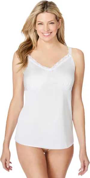 Comfort Choice Plus Size Lace Trim Camisole
