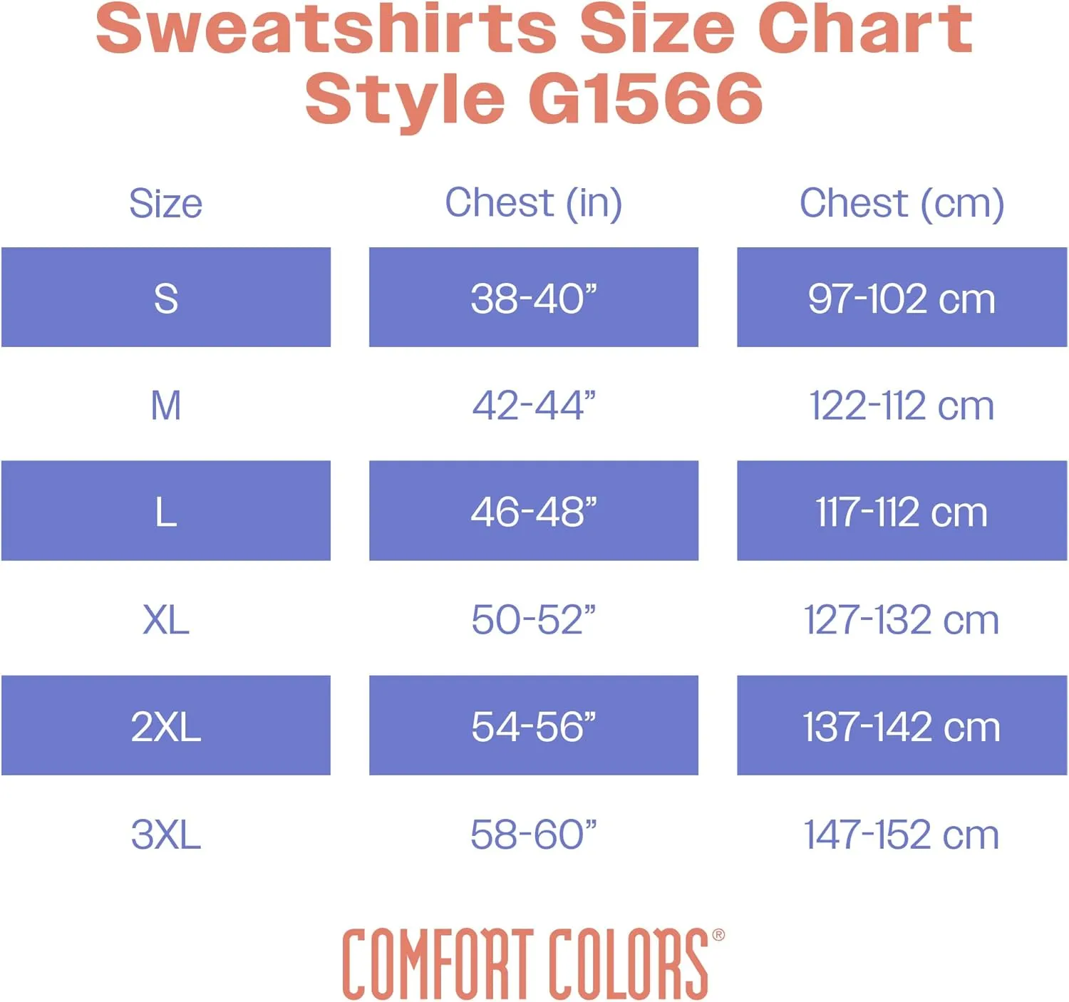 Comfort Colors Adult Crewneck Sweatshirt, Style G1566