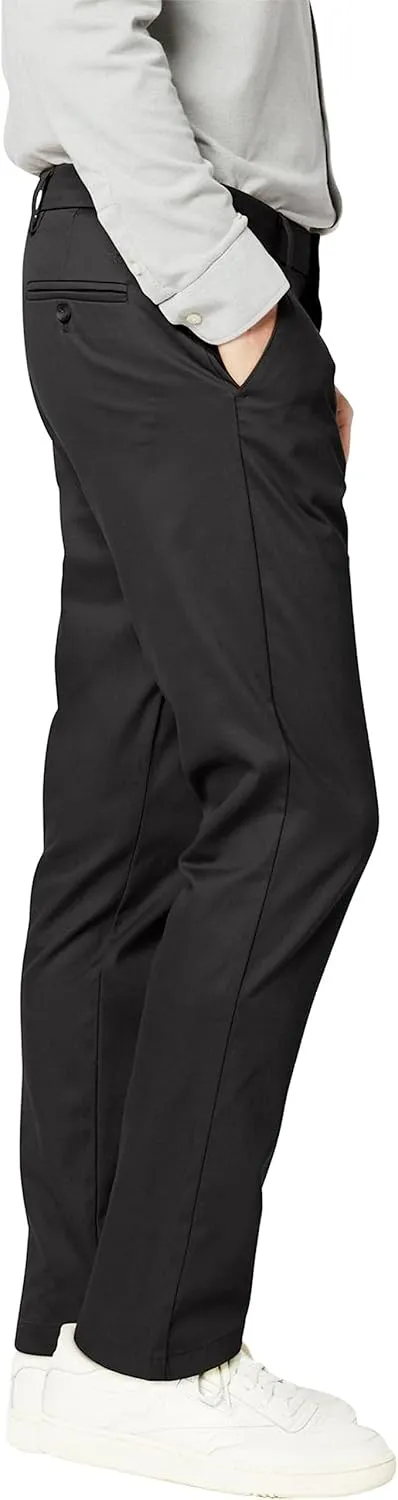 Dockers Men's Slim Fit Signature Khaki Lux Cotton Stretch Pants