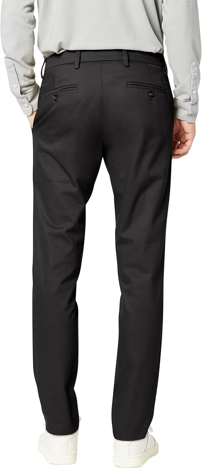 Dockers Men's Slim Fit Signature Khaki Lux Cotton Stretch Pants