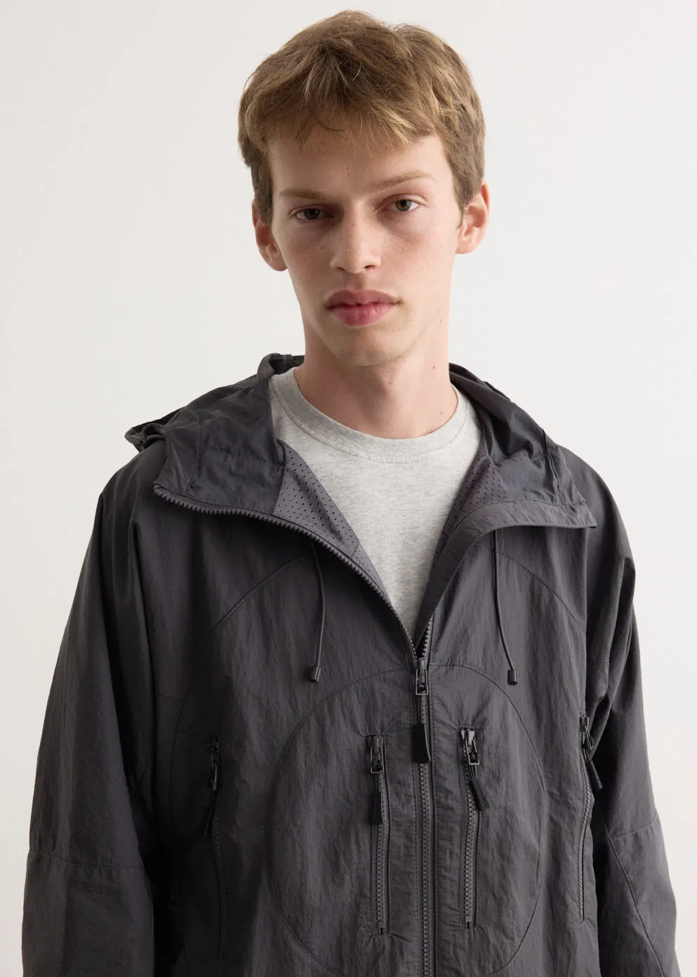 Hooded O Jacket