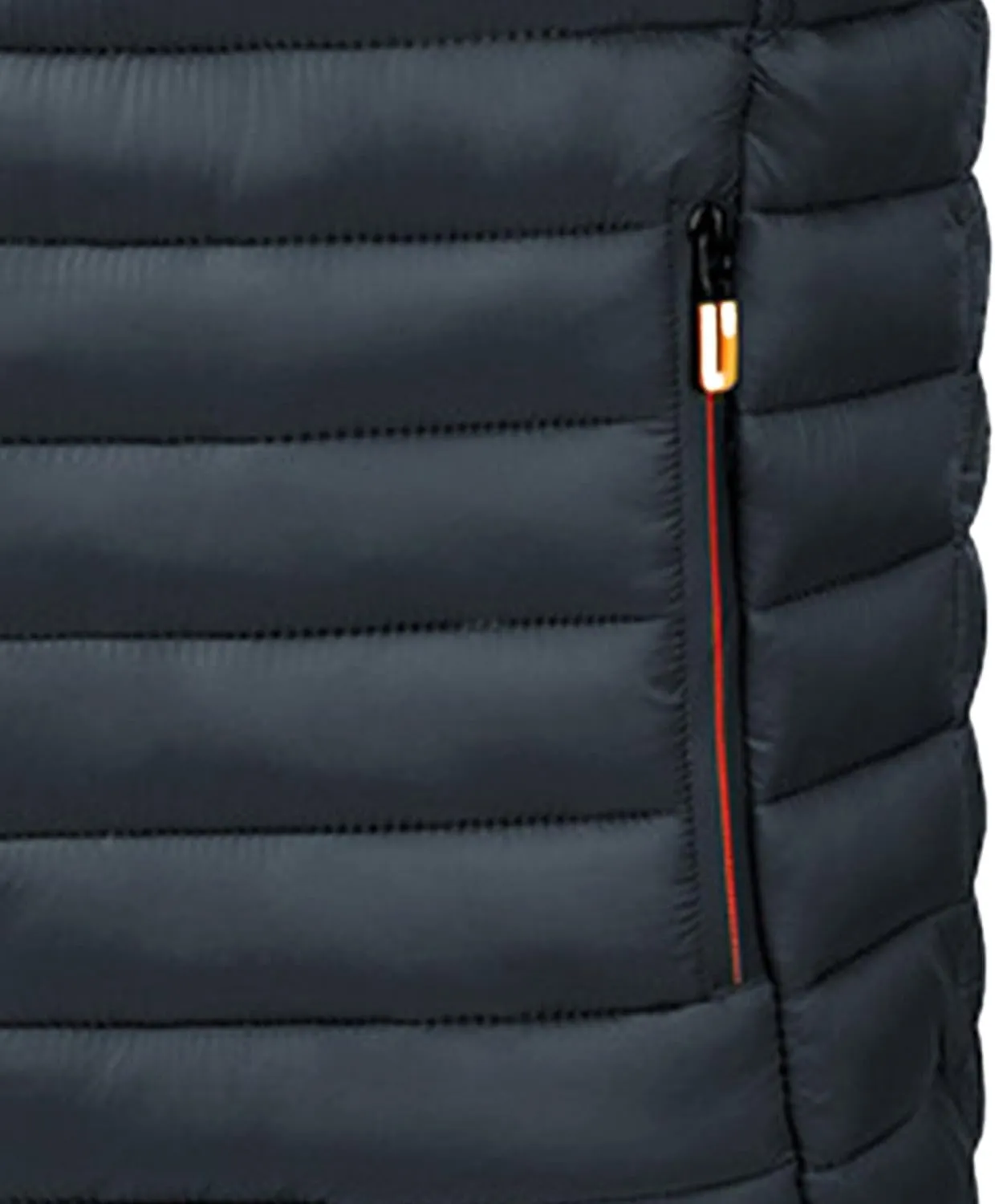 JEsilunmaMY Men's Casual Padded Vest Coats Sleeveless Stand Collar Zip Cotton Vest Jacket Lightweight Packable Puffer Vest
