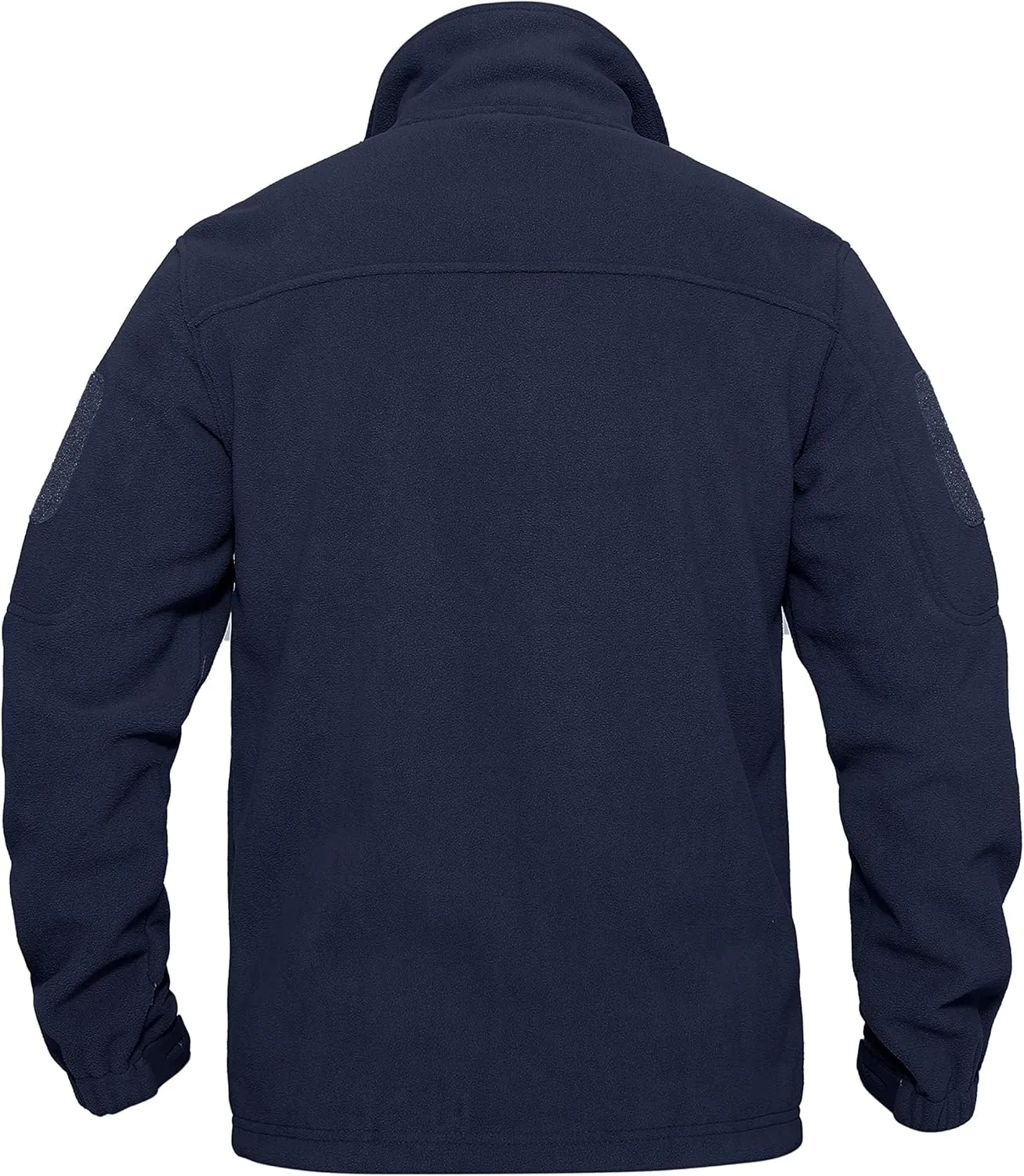 KEFITEVD Men's Tactical Fleece Jackets Full Zip Casual Outdoor Winter Warm Jacket Multi Pockets