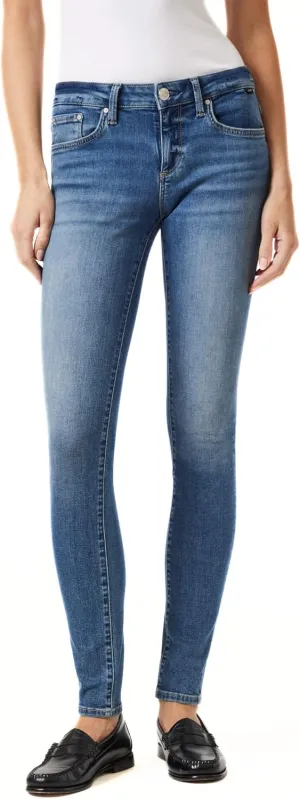 Mavi Women's Alexa Mid-Rise Skinny Jeans
