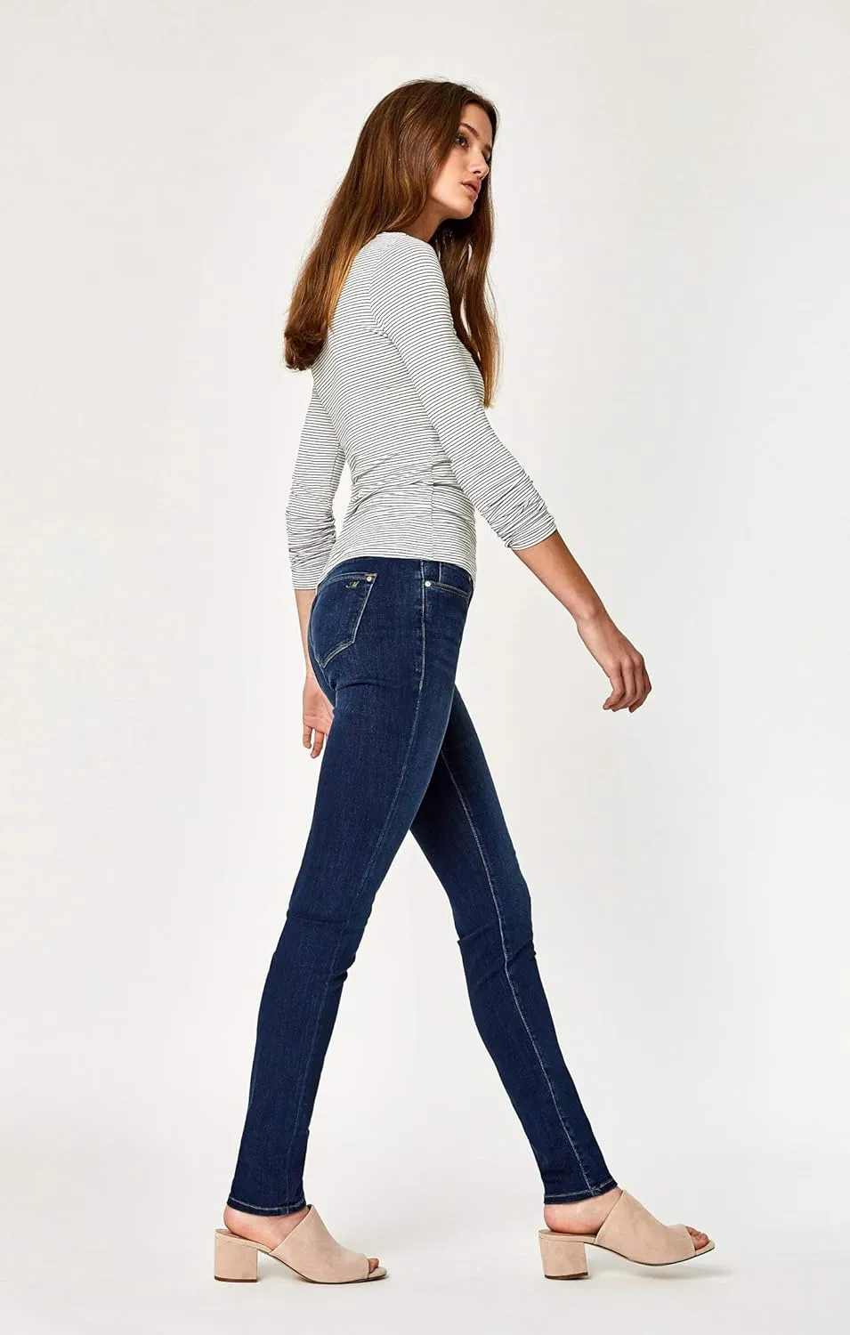Mavi Women's Alexa Mid-Rise Skinny Jeans