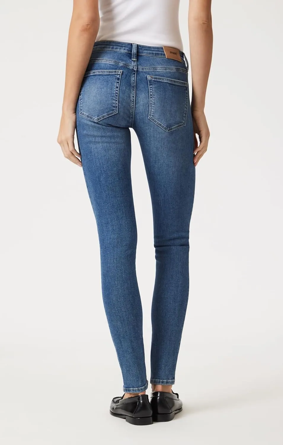 Mavi Women's Alexa Mid-Rise Skinny Jeans