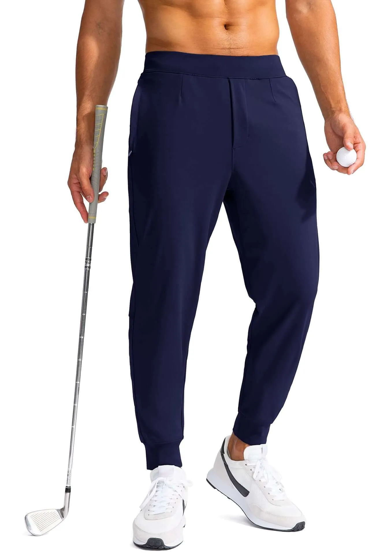 Men's Slim Fit Quick-Dry Workout Pants