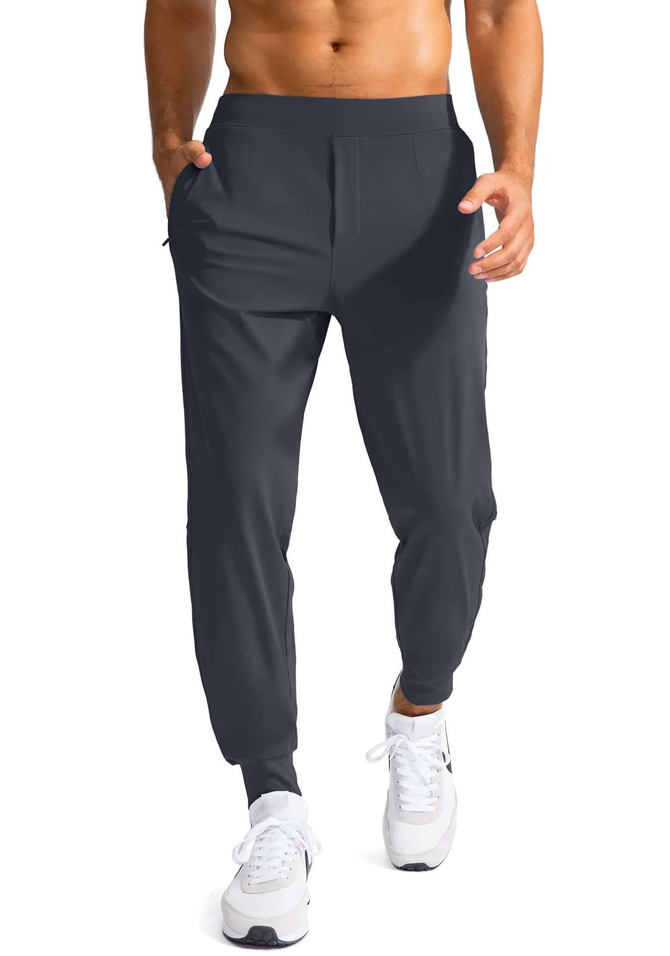 Men's Slim Fit Quick-Dry Workout Pants