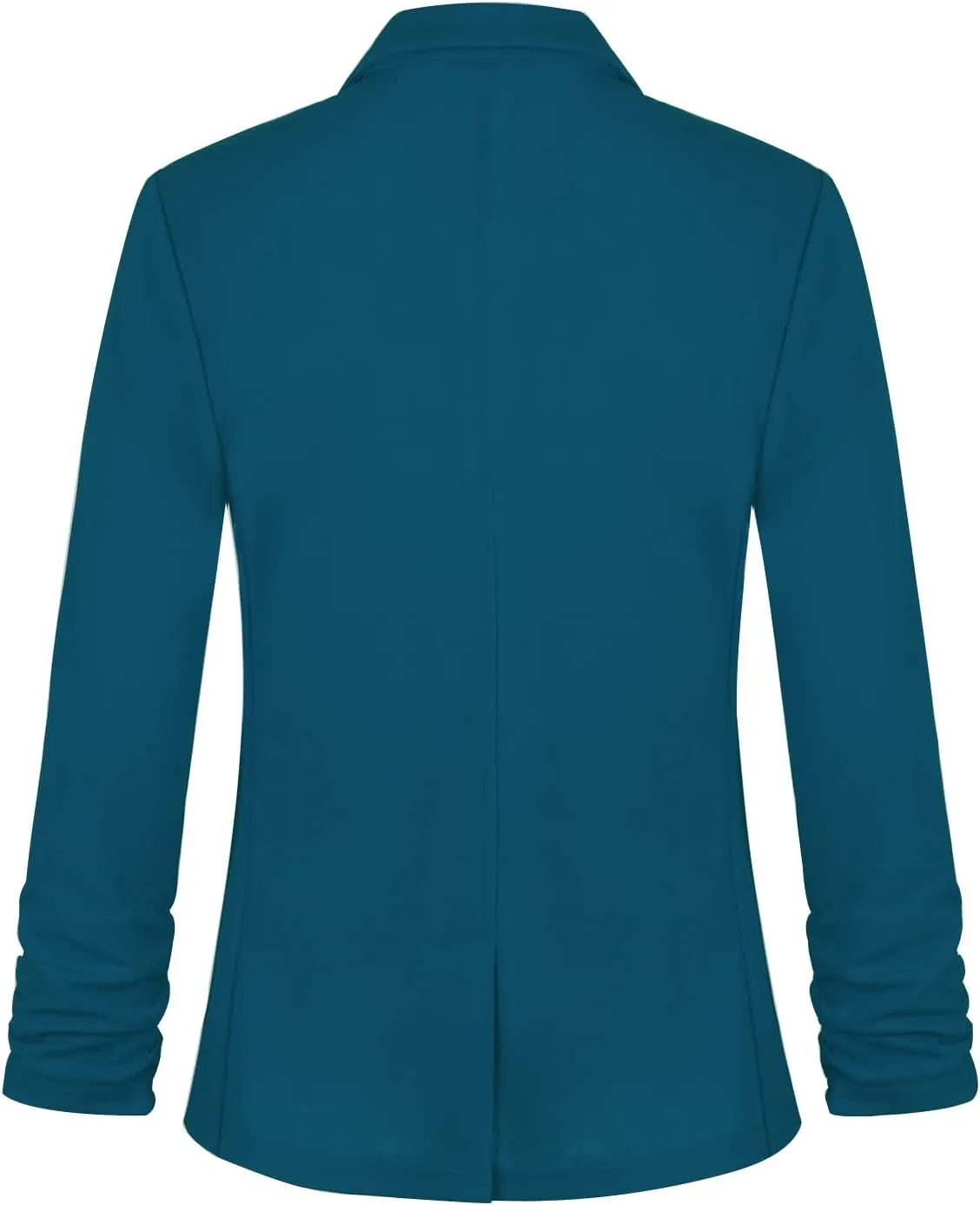 MINTLIMIT Women's 3/4 Sleeve Blazers One Button Work Office Blazer with Pockets