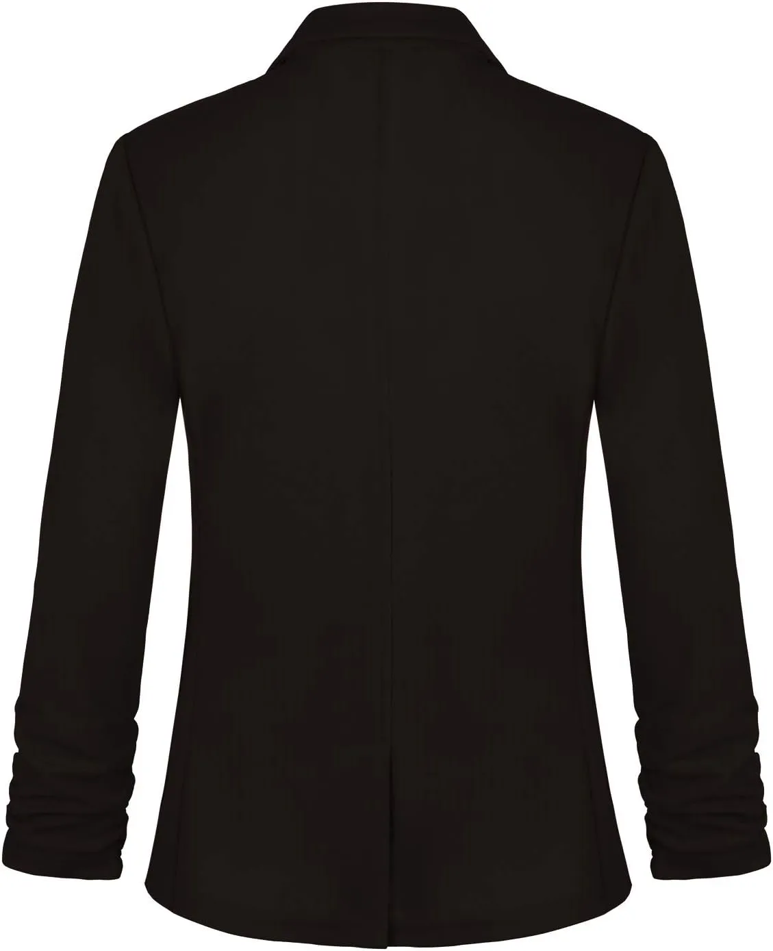 MINTLIMIT Women's 3/4 Sleeve Blazers One Button Work Office Blazer with Pockets