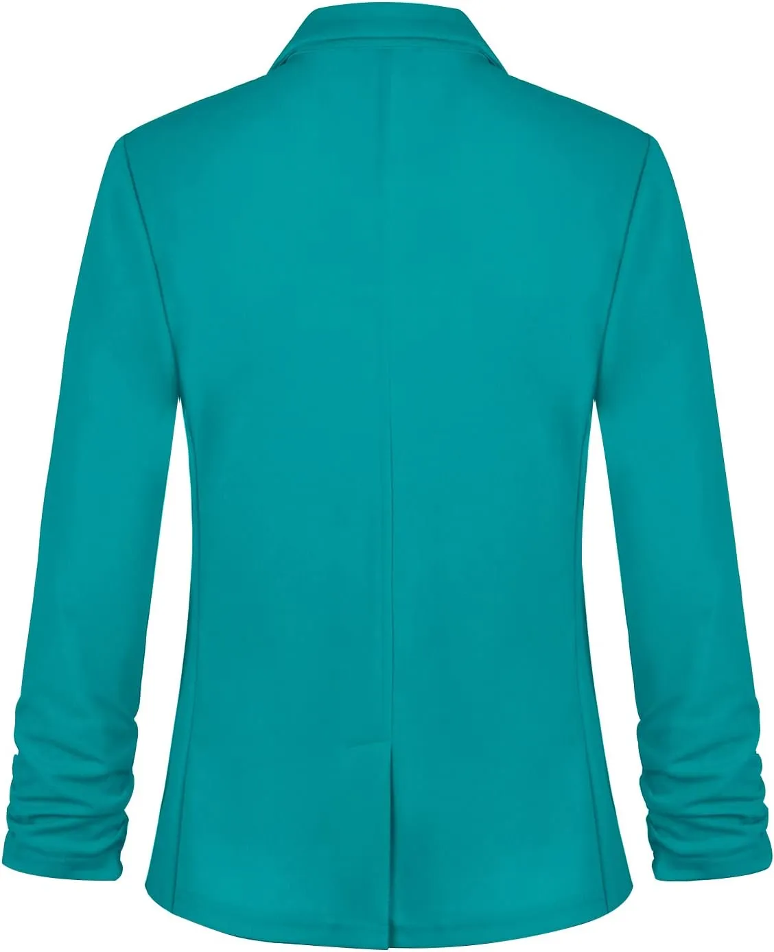 MINTLIMIT Women's 3/4 Sleeve Blazers One Button Work Office Blazer with Pockets