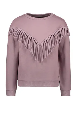 Purple Frill Sweatshirt