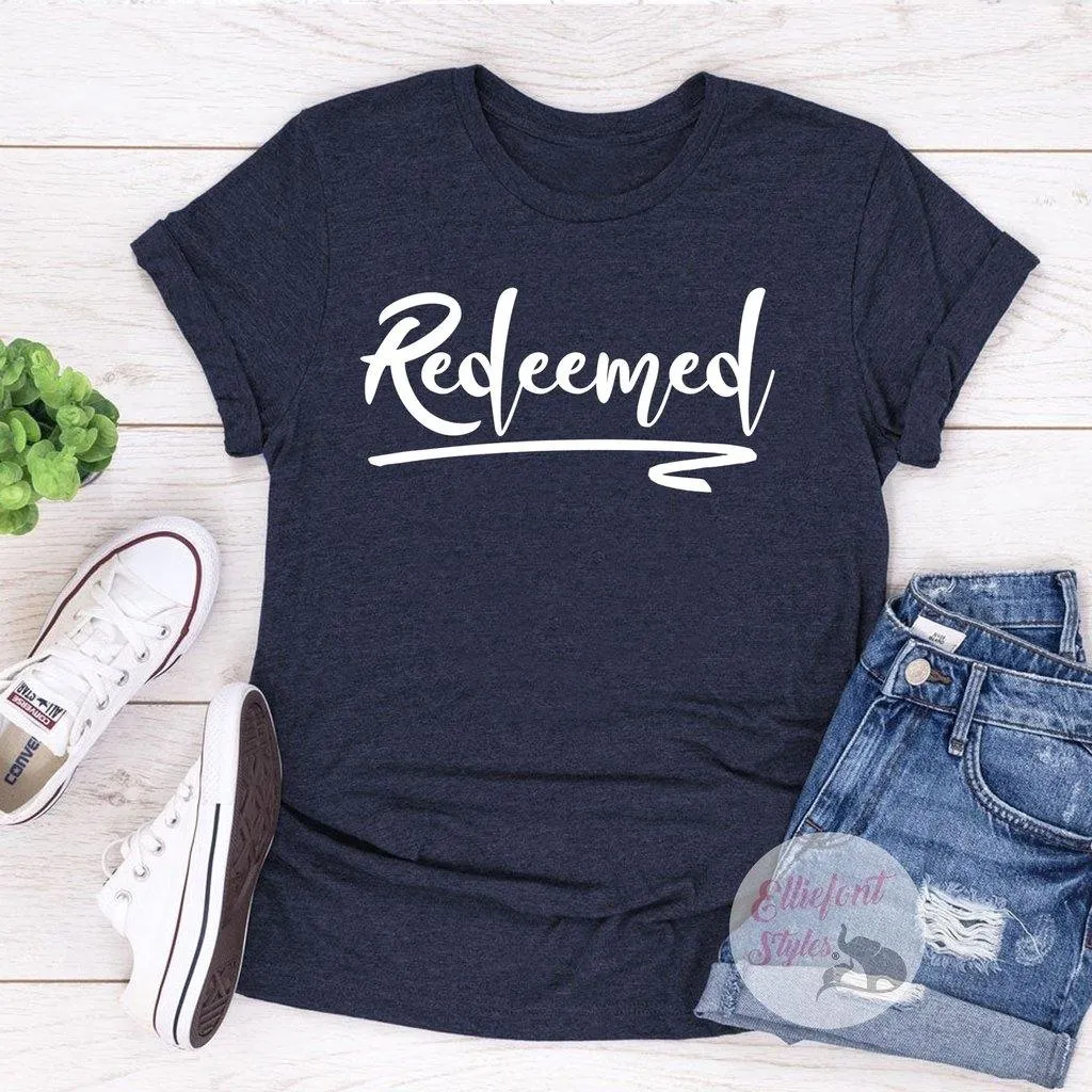 Redeemed Bible Verse Shirt Religious Shirts
