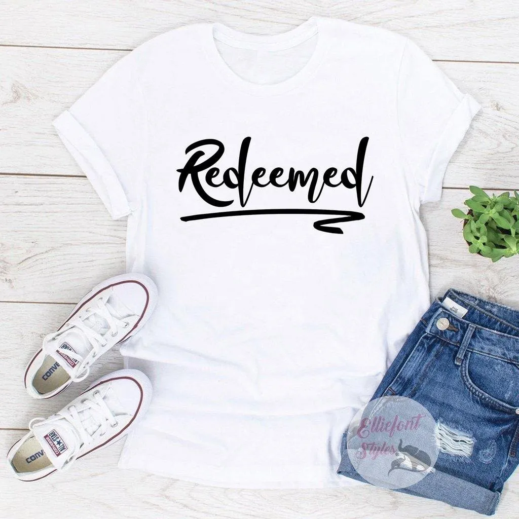 Redeemed Bible Verse Shirt Religious Shirts