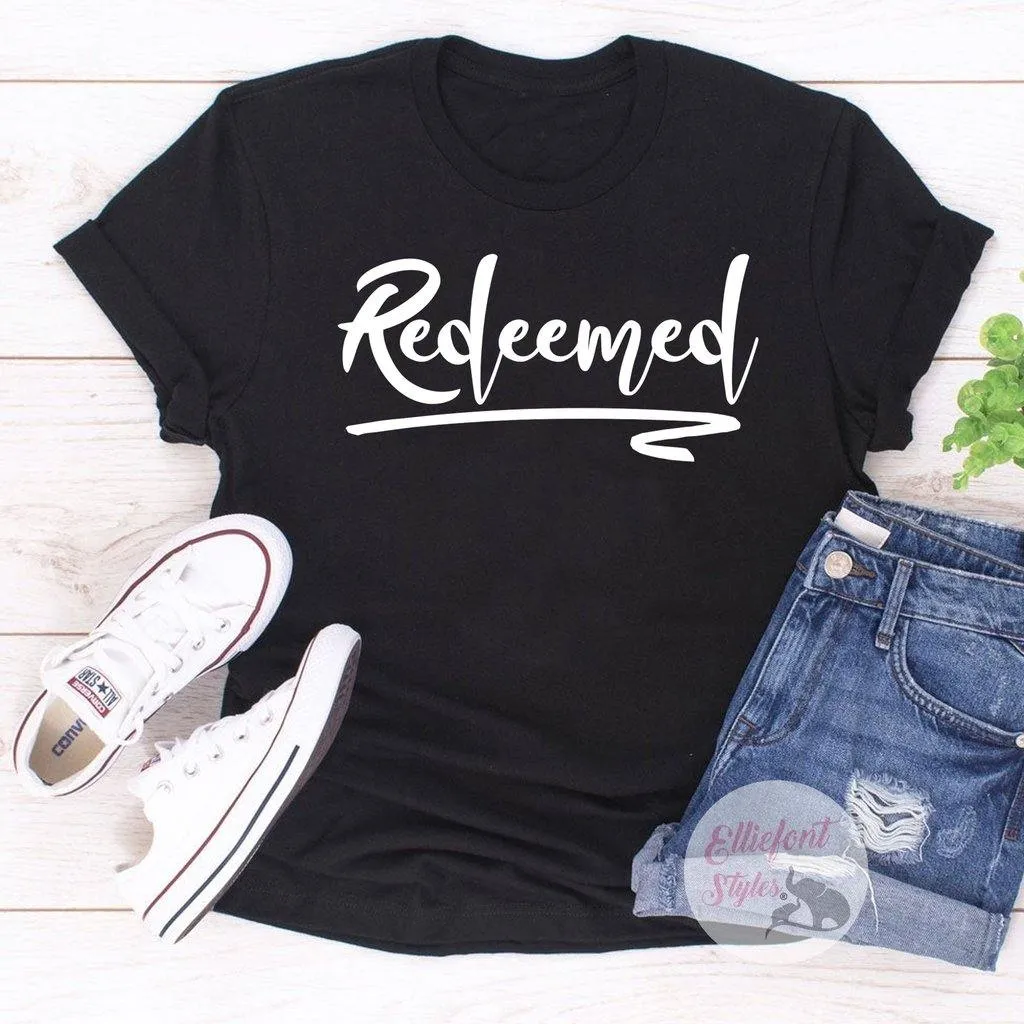 Redeemed Bible Verse Shirt Religious Shirts