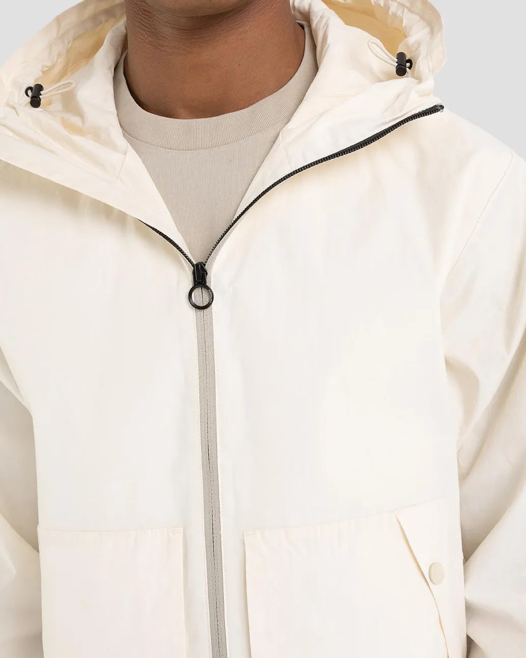Replay Sartoriale Hooded Jacket - Butter