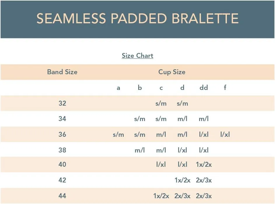 Seamless Comfort Wirefree Bralette with Removable Pads