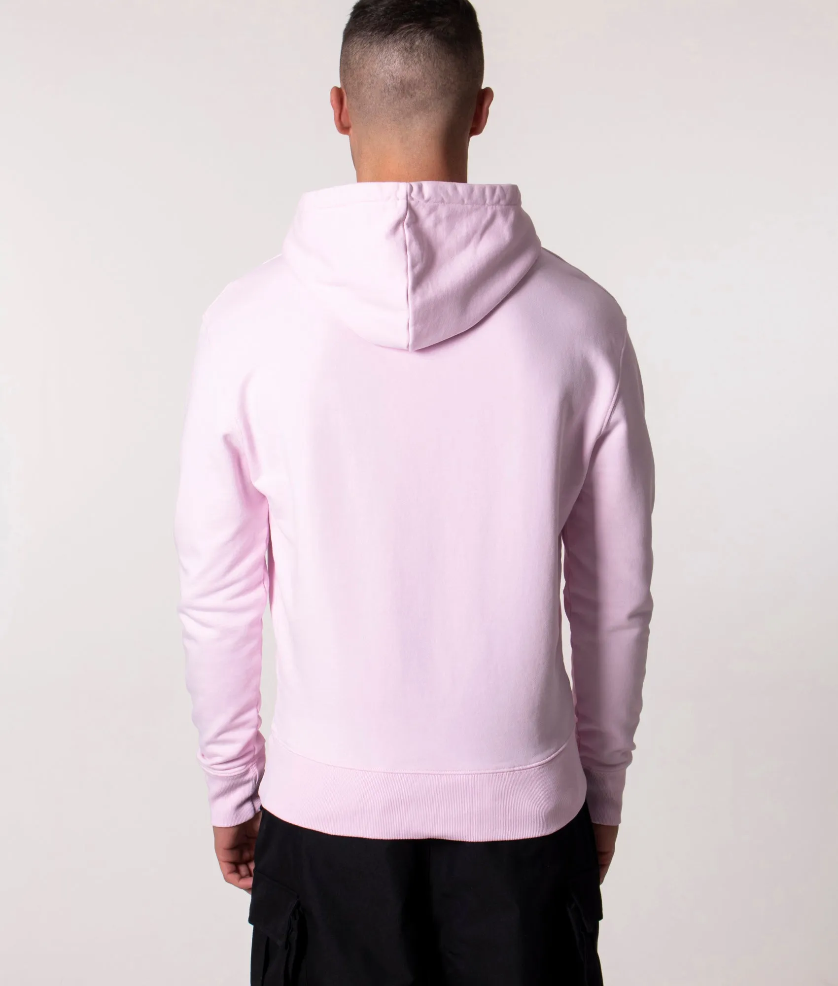 Slim Fit Navy Fox Patch Classic Hoodie