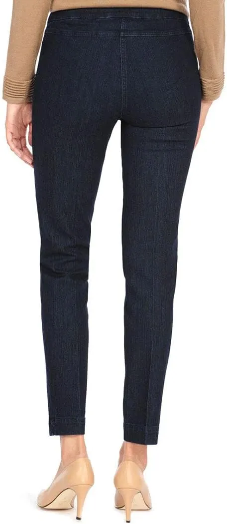 SLIM-SATION Women's Regular Pull-On Straight-Leg Pant With Pockets