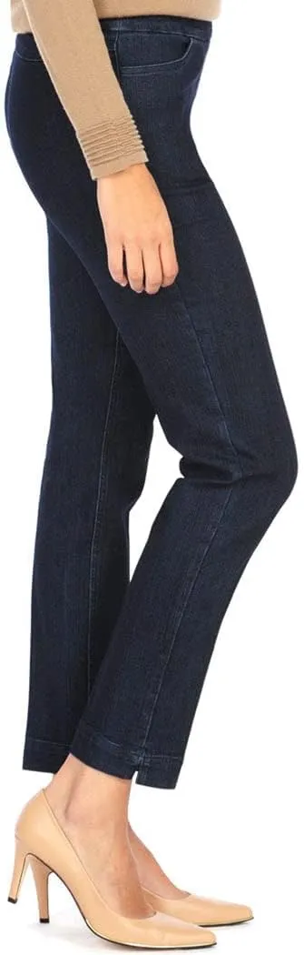 SLIM-SATION Women's Regular Pull-On Straight-Leg Pant With Pockets