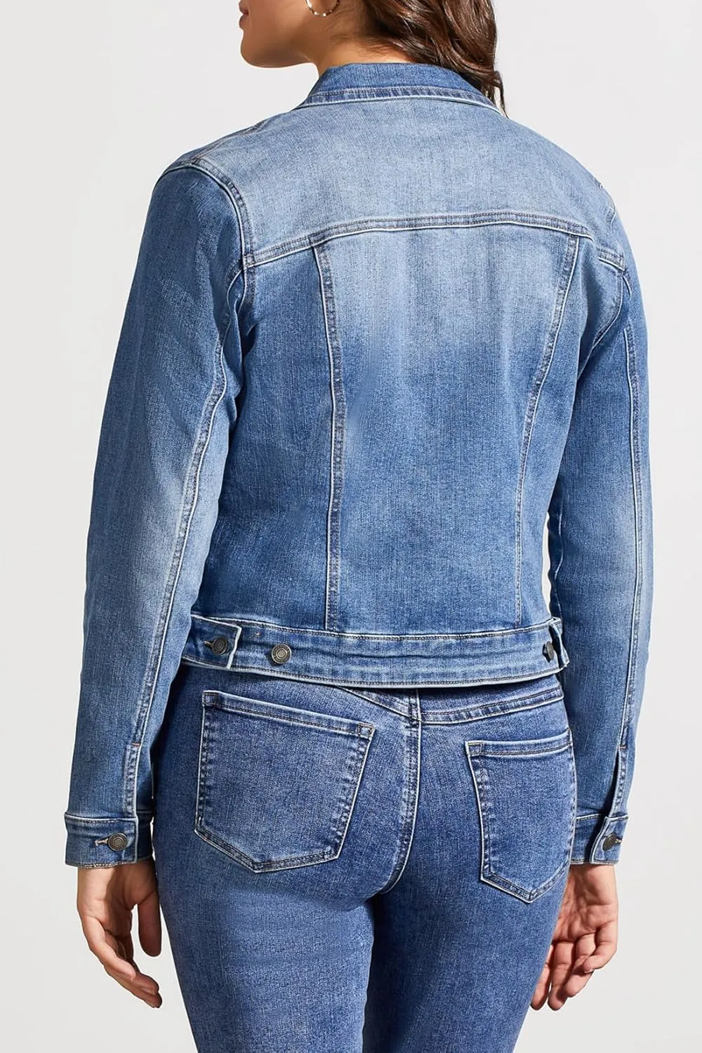 Tribal Women's Comfort Denim Jacket