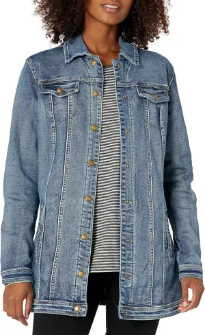 Tribal Women's Comfort Denim Jacket