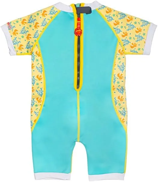 Warmiebabes Baby and Toddler Swimsuit, Thermal Baby Swimsuit Made with UPF50  Neoprene, Quick-Dry Wetsuit