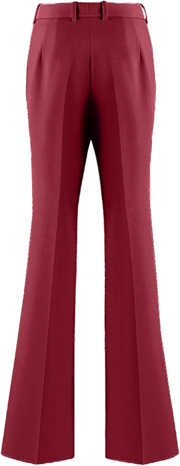 Wemaliyzd Women's Suits 2 Piece Work Office Peak Lapel Slim Fit Office Lady Blazer Pants