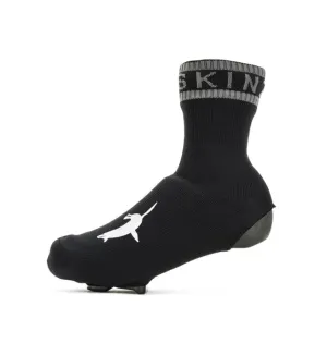 Windproof/Water Resistant  All Weather Cycle Oversock Black by Sealskinz