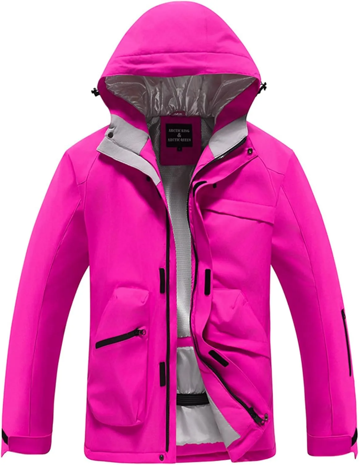 Women's Insulated Ski Suit Waterproof Windproof Ski Jackets and Pants Set Winter Warm Snowsuit Snowboarding Coat