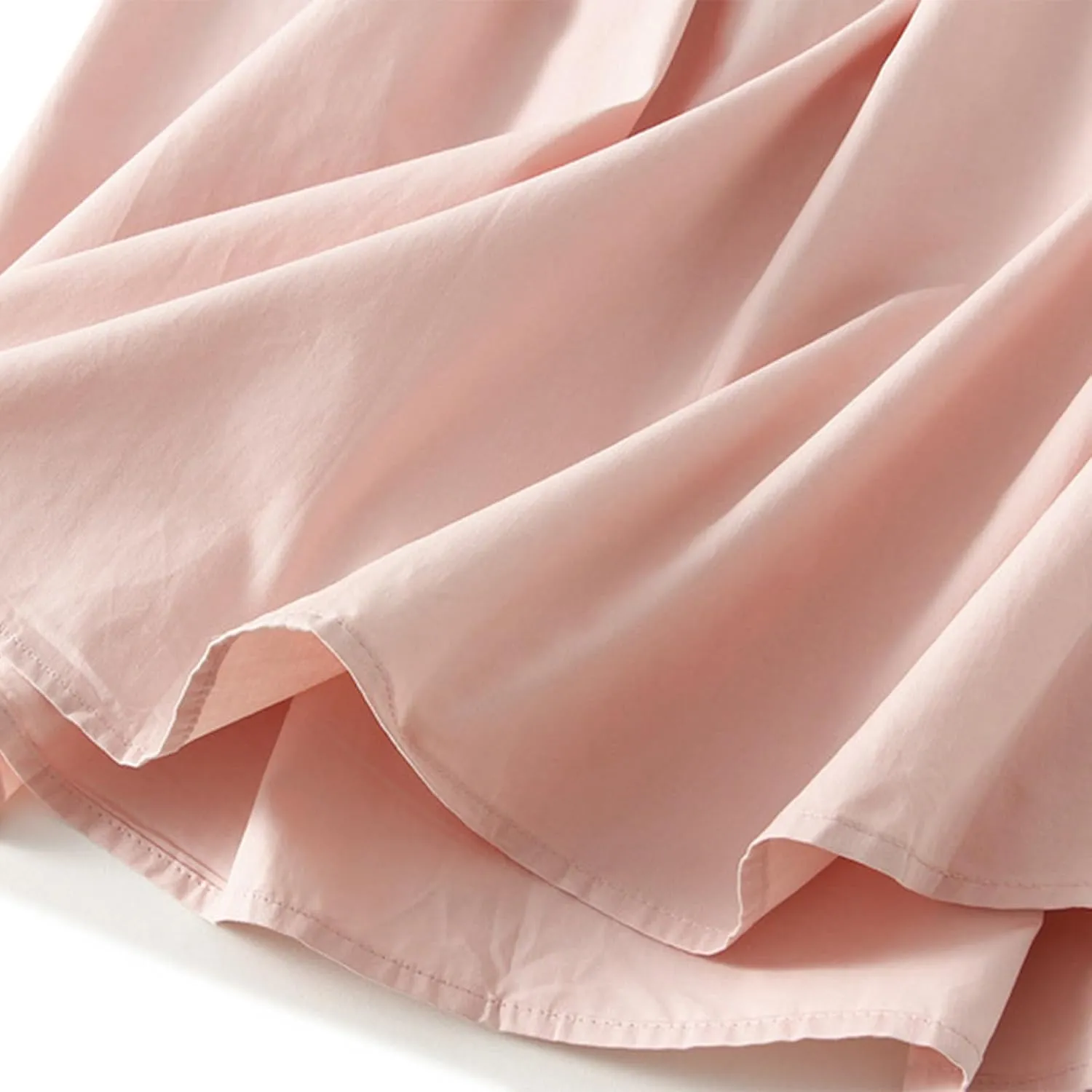 Womens Midi Skirt Pleated Midi Skirts Long Skirt with Pockets Flared Solid Color Dresses Comfort Umbrella Skirt
