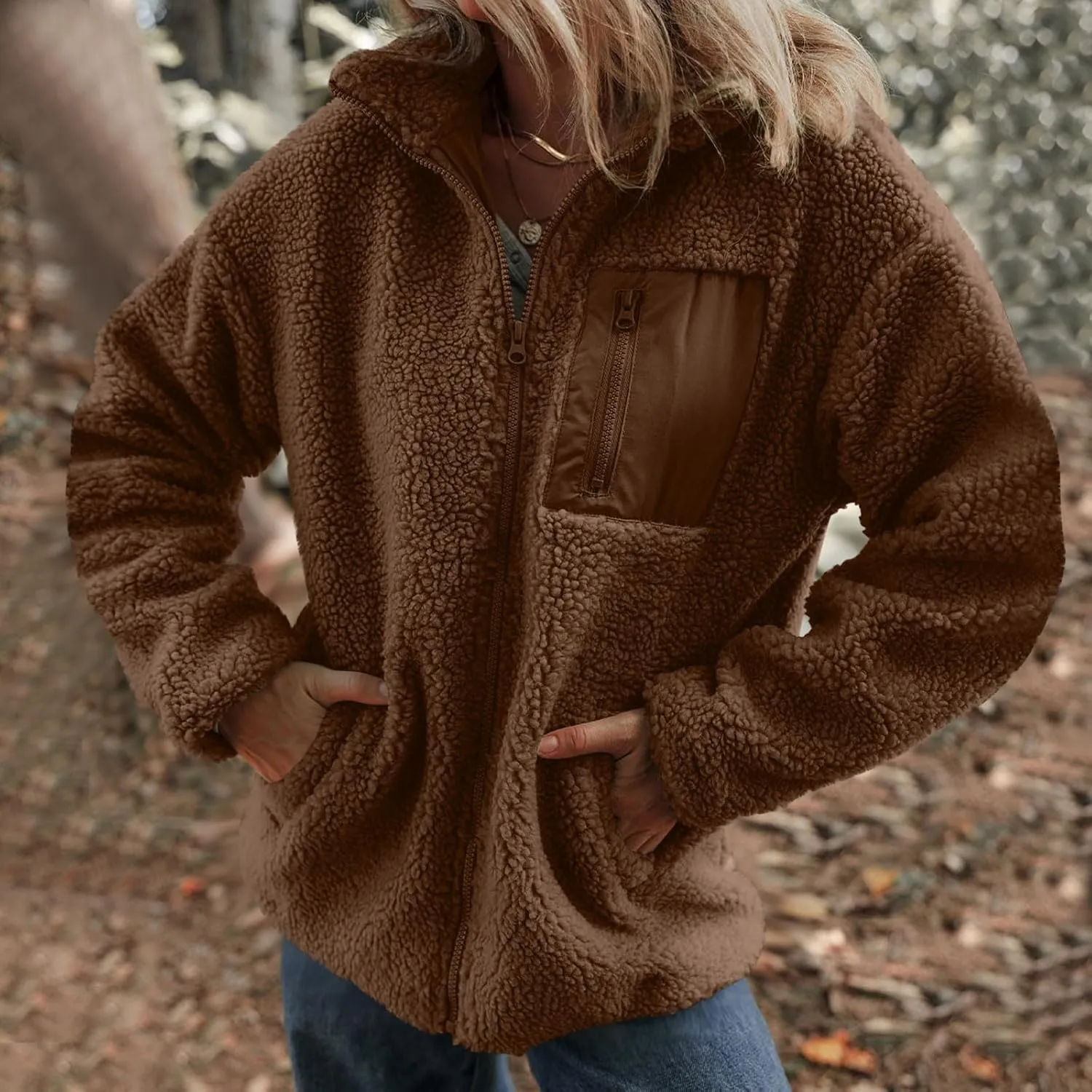 Women's Quilted Lightweight Jackets Puffer Winter Warm Zippper Coats Loose Casual Windproof Outwear Cropped Tops